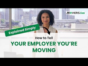 How to Tell Your Employer You Are Moving | Professional Tips for a Smooth Conversation