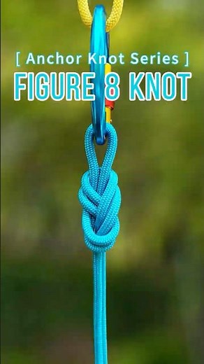 1 Loop, 1 Pull – The EASIEST Way to Tie a Secure Figure 8 Knot!