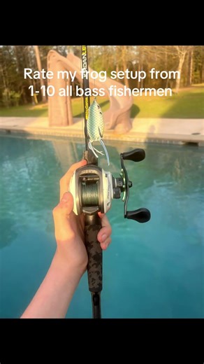 Bass fishermen rate my frog setup from a 1-10
