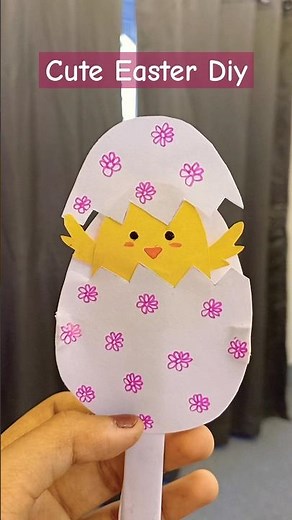 ✨️Easy & Cute Easter Craft Ideas 2025 | DIY Bunny & Egg Decoration #shorts #diy
