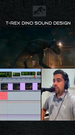🦖 Tyrannosaurus Rex sound design 📷 Joy Banerjee ▶️ avid.com/pro-tools #tyrannosaurusrex #sounddesign #trex #soundeffects #avid #sampling #jurrasicworld #dinosaur #protools | Avid