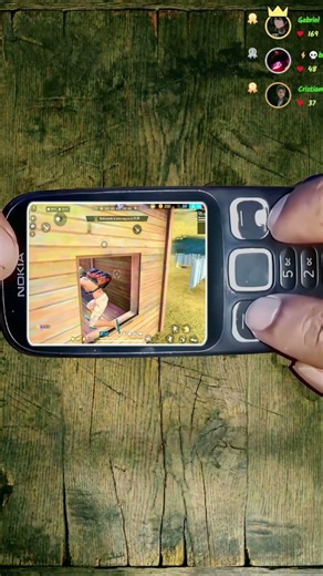 jugando free fire en un Nokia modificado #FreeFire #FreeFireLatam #FFGameplay