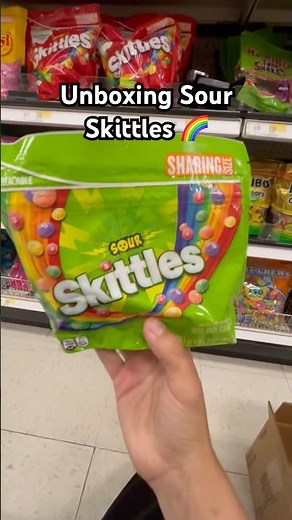 Unboxing Sour Skittles 🌈