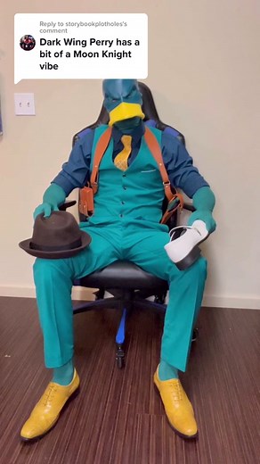 Moon Knight and Perry the Platypus Crossover Cosplay