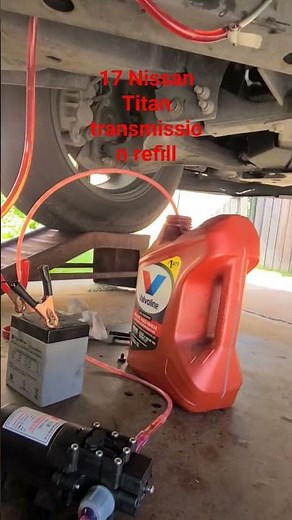 Nissan Titan transmission refill