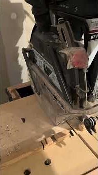 Radial Arm Saw Safety Message