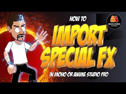 How to import pre-rendered special effects into MOHO Pro or Anime Studio Pro