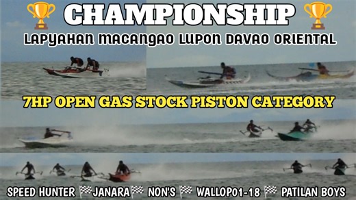 8.7K views · 92 reactions | CHAMPIONSHIP ROUND LAPYAHAN MACANGAO LUPON DAVAO ORIENTAL / 7HP OPEN GAS STOCK PISTON CATEGORY / SPEED HUNTER  JANARA  NON'S  WALLOP01-18  PATILAN BOYS | Ghebheart Bangkarace TV | Facebook