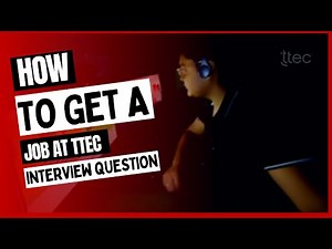 How to get a work from job at TTEC | Easy way to crack the interview!