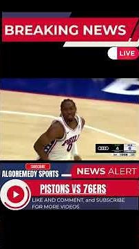 PISTONS vs 76ERS FULL GAME HIGHLIGHTS 🔥 Pistons vs 76ers INSANE FINISH