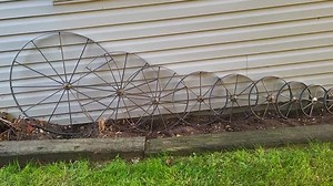 Metal Wheels - Wagon Wheels - Buggy Wheels- Carriage Wheels - Amish Handmade - Country Decor- Primitive - Etsy