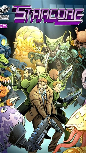 Seeing Mr Fish Comics @mr.fish.comics in action is something special. This time-lapse of him creating the Starcore Issue 2 variant cover is a must-watch. If you love his art, grab this issue and his exclusive cover now at starcorecomic.com! | Taurus Comics