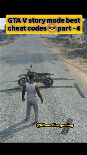 GTA V story mode best cheat codes 😎 part - 4 #gta5 #gta #shorts