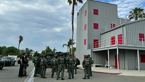 The Corona Fire Department and the Corona Police Department have teamed up for the Tactical Emergency Medical Specialist(TEMS) Program to provide our community with professional emergency services in the event of an active shooter incident or other tactical response. Through this program both agencies are cross-trained in tactics that allow for the rapid access, treatment, and removal of victims. This rapid response saves lives and increases the chance of survival of those injured. Here CPD trai