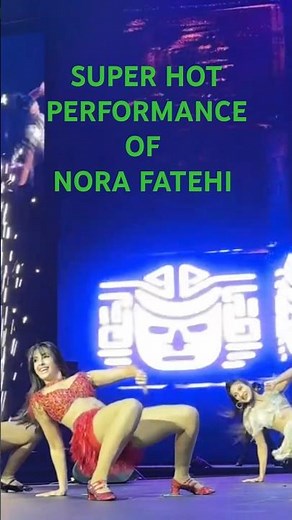 SUPER HOT PERFORMANCE OF NOORA FATEHI #bollywood #OSAQISAQI #norafatehi
