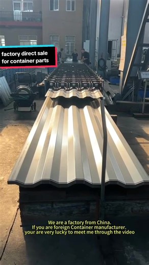 Factory Direct Sale for Container&Container Parts If you are interested our products, you can send me message anytime ​#containerparts#containerbuiding#containerhouse#roofpanel#Sidepanel
