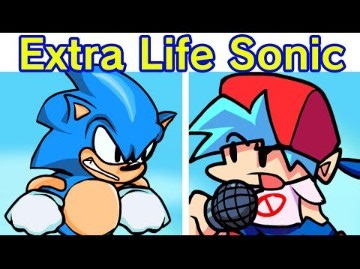 Friday Night Funkin' VS Extra-Life Sonic - High-Effort Revival（Fleetway Comics）