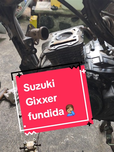 una Suzuki Gixxer que a llevado una vida bien ruda 😭 #viral #parati #suzuki #video #mx