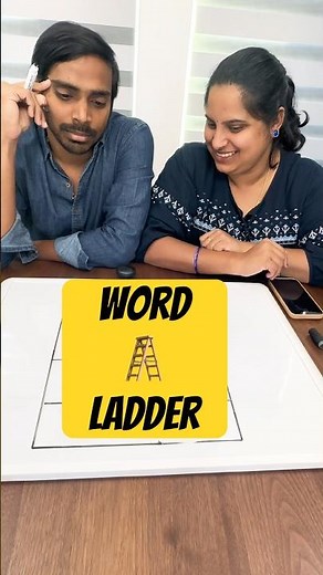 DIY Word Ladder Challenge - I Went BEAST MODE! ⚡️😎 #wordgames #games