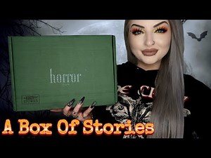 A Box Of Stories - Horror Book Subscription Unboxing - Lunalily 2025