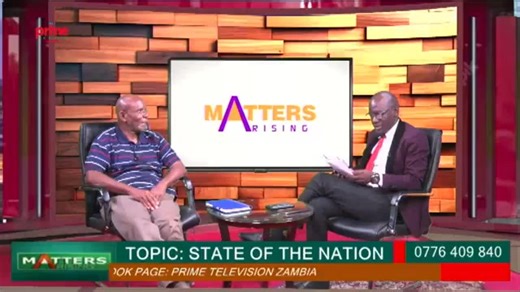 Peoples Pact Alliance Vice President, Hon Bob Sichinga highlights the key qualities that their 2026 Presidential Candidate Dr. Fred M'membe possesss that President HH lacks. | Prime Television Zambia