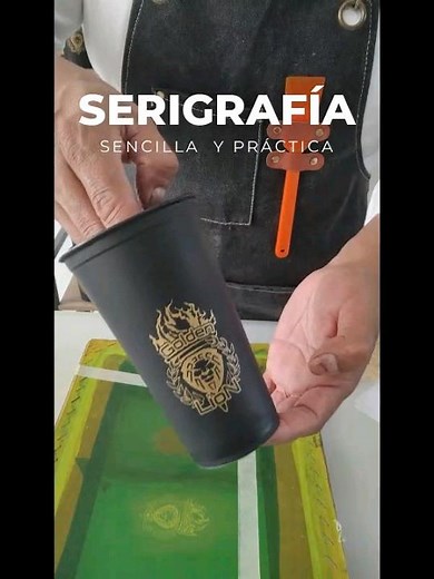 Impresión de vaso de plástico #serigrafía