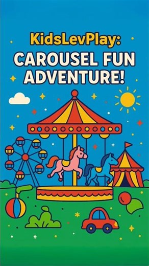 🎠 KidsLevPlay: Carousel Fun Adventure!"