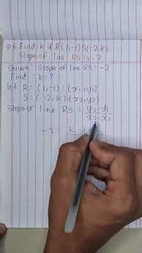 SLOPE FORMULA KA USE KARKE K KAISE FIND KAREIN#maths #easytrick#share#shortsfeed#shortvideo#shorts