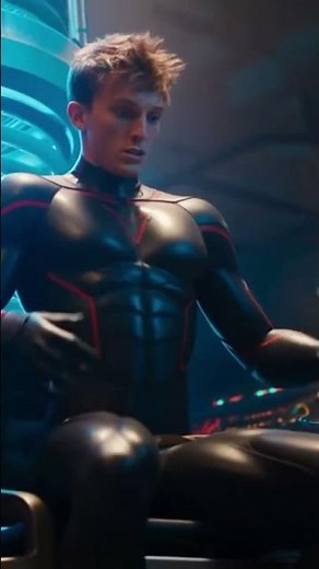 Man transformed into superhero #ai #bodyswap #tf #transformation #superherotf