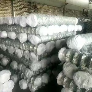 Galvanized Diamond Chain Link Wire Fence Durable Fencing Trellis & Gates Product