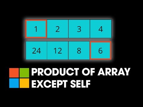 Product Of Array Except Self - 238. LeetCode - Java