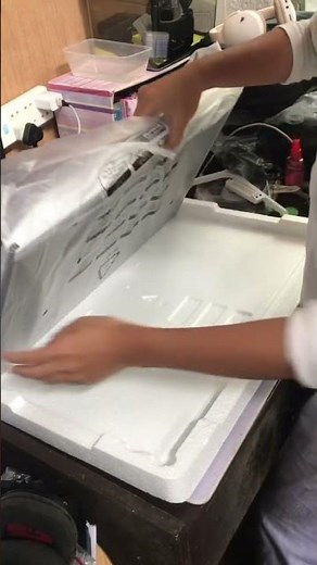Unboxing Nvision N2455 Pro 100hz IPS monitor #productivity #contentcreator #genvi #monitor #nvision