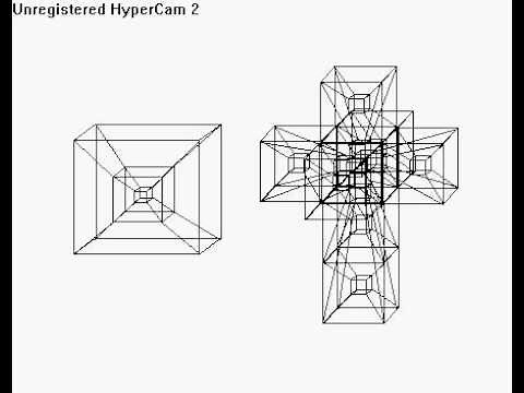 unraviled 5 dimensional hypercube