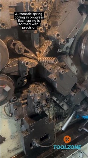 Spring Manufacturing Innovation | Automatic Wire Coiling