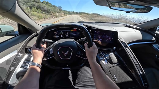 How is the performance in the new Corvette E-Ray?