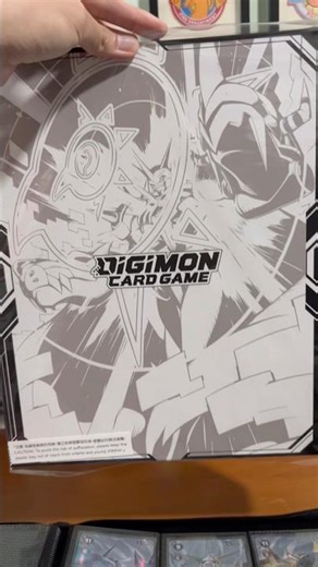 Omegamon Binder Collection, best Digimon product, a binder and 9 piece connecting art!! #digimontcg
