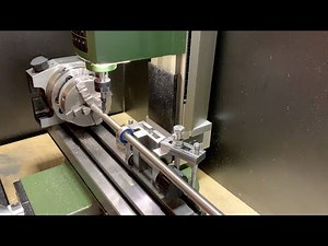 Precision vertical lead screw for Proxxon MF70 milling machine. (part 1)