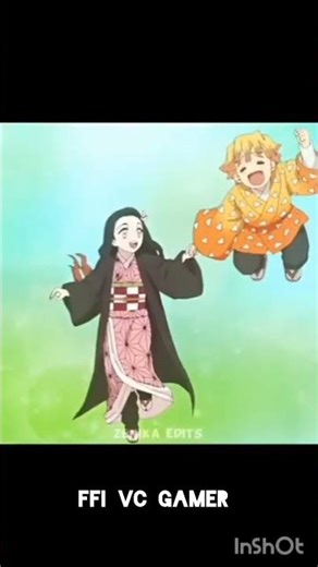 zenitsu and nezuko cute moments 💞❤️#animation #nazuko #zenitsu #demonslayeredit