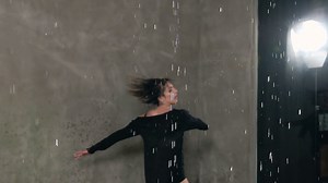 Wet Dancer Female Dancing Under Drops Of Stock Footage SBV-323524638 - Storyblocks