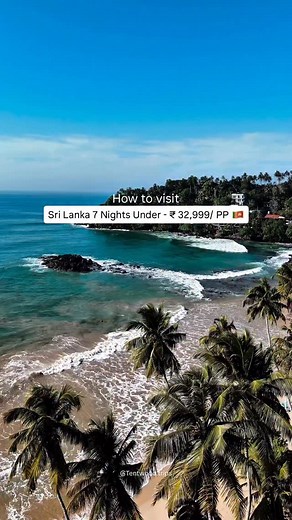 👇 Comment “SRI LANKA” to get the full itinerary & inclusions list! SRI LANKA – 7N/8D Escape Awaits! 🇱🇰 From misty hills to golden beaches — explore Sigiriya, Kandy, Nuwara Eliya, Yala, Bentota & Colombo all in one trip! ✨ 💫 3★ Stays | Private Van | Daily Breakfast & Dinner | Guided Tours | Free Massage & Local Experiences 😍 DM us @Tentwood.trips Whatsapp us - 91 8682868221 #TentwoodTrips #SriLankaDiaries #TravelWithTentwood #LuxuryGetaway #HoneymoonVibes #ExploreSriLanka #FamilyVacation #Co