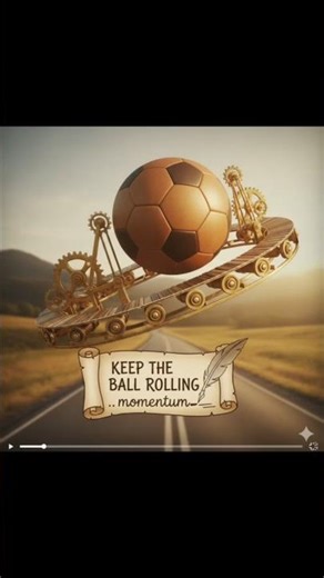 Keep the Ball Rolling – Meaning & Example | English Idiom ⚽