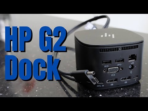 HP G2 Laptop Dock Unboxing - 230w Thunderbolt Hub w/ Combo Cable