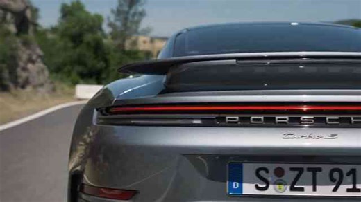 Check out the new 911 Turbo S coupe in action