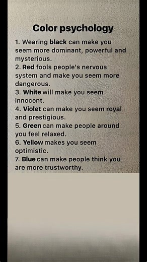 The Hidden Power of Colors on Your Mind