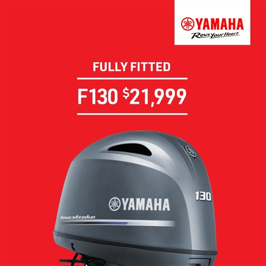 Ready to repower this summer? See why more Kiwi boaties are saying #ImRePoweringWithYamaha Yamaha's Fully Fitted deals on F130 and F60 is running 1 November – 31 December 2025. This offer is on two mid-horsepower legends — the F60 and F130 — trusted by boaties for their reliability, performance, and fuel efficiency. With Yamaha’s fully fitted pricing, you’ll know exactly what you’re getting — no surprises, just premium performance, safety, and value from bow to stern. 👉 Talk to your local Yamah