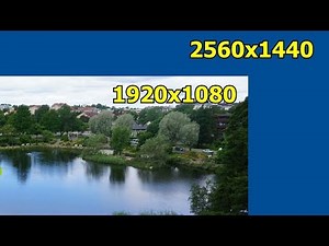 How to use a 1080p Monitor at 1440p Resolution (CRU, Custom Resolution Utility, AMD Radeon)