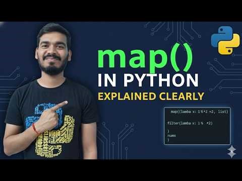 27.Python map() Function Explained | Complete Tutorial with Examples | Python for Beginners