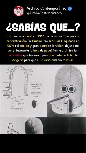 El Invento Antiguo Para la Concentración #historia #datoscuriosos