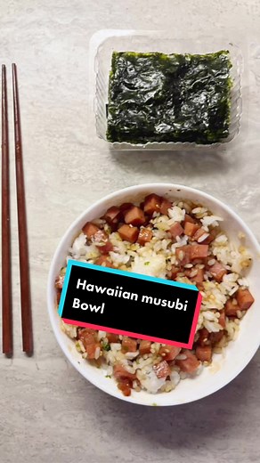 Delicious Hawaiian Spam Musubi Bowl Recipe
