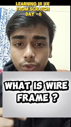 What is Wire frame? | UI UX Design for Beginners | Day 6 #uidesign#uxtrends #wireframe #userjourney